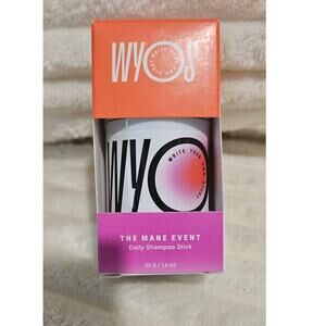 WYOS The Mane Event shampoo stick New TSA friendly